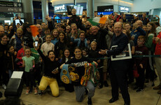 'It's great to be the best in the world' - Undisputed champion Taylor swarmed by fans in Dublin airport