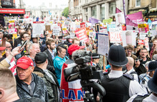 FactCheck: Did 'big crowds' gather in support of Trump during his UK state visit?