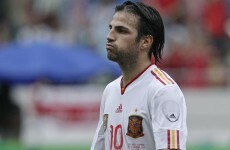 I'll be seeing you: Fabregas hit the social network to declare Euro 2012 fitness