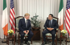 Donald Trump tells reporters Irish border 'will work out' after Brexit as he begins official two-day visit