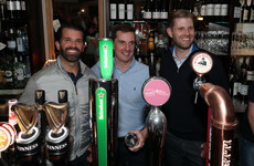 Trump's sons Eric and Donald Jr popped into a Doonbeg pub and pulled some pints this evening