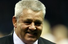 On the mend: Gatland hopes to join Welsh midway through Australian tour