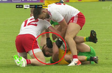 Tyrone's Tiernan McCann under fire for alleged 'gouge' in Donegal defeat