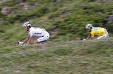 At last! Andy Schleck receives yellow jersey for 2010 Tour