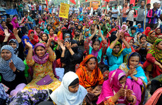 'This piece of cloth is bathed in my blood, sweat and dignity': The fight to improve the lives of garment workers