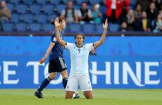 Argentina earn first-ever World Cup point in 2019 tournament's first goalless draw