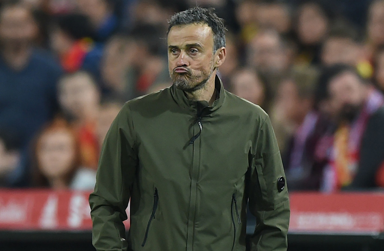 Spain assistant boss hopes he's filled in for Luis Enrique ...