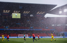 Violent storm brings World Cup match to a halt in 72nd minute