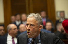 Emotional Jon Stewart attacks 'shameful' lawmakers for not turning up for 9/11 hearing
