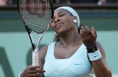 One and done: Serena crashes out in French Open first round