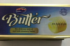 Batch of butter being recalled due to presence of listeria monocytogenes
