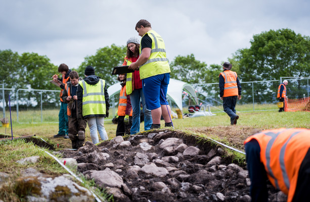 Archaeologists uncover megalithic monument thought to be unlike any found in Ireland to date