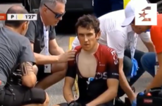 Tour de France winner Thomas taken to hospital after heavy fall in Switzerland race