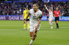 Free-scoring USA break 24-year record as they march on in style