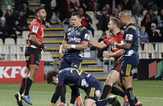 Class Crusaders crush Highlanders to march into Super Rugby semis