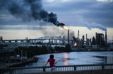 Huge fire breaks out at Philadelphia oil refinery
