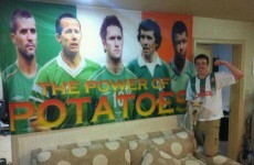 Irish fan puts careers of Keane, Giles and Brady down to the 'power of potatoes'