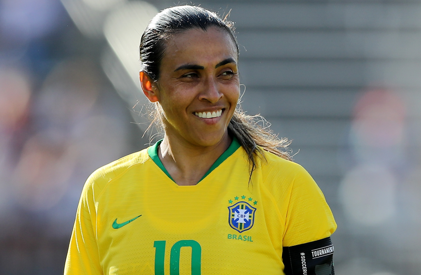 Brazil legend Marta gives emotional speech to the next generation after ...