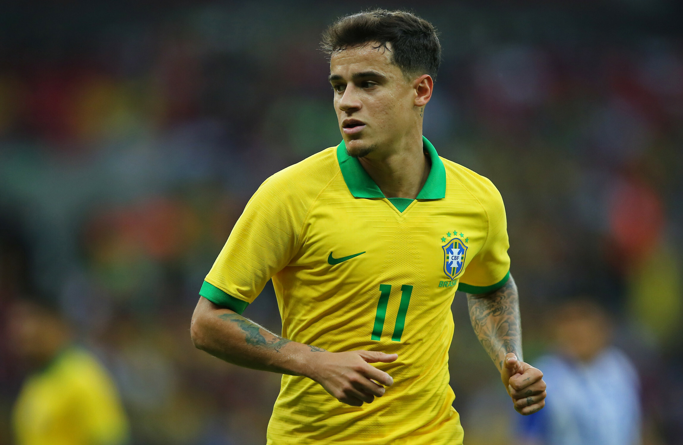 philippe coutinho brazil jersey