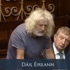Mick Wallace becomes emotional during last Dáil address before he heads off to Europe
