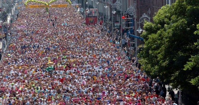 Let's hear it for the girls: Dublin mini marathon in pics
