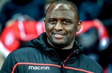 Vieira rules out return to English football at Newcastle