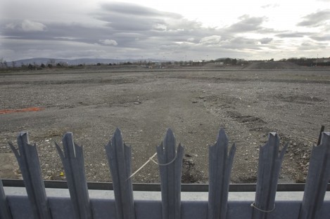 March 2010 photo of the Glass Bottle site in Ringsend.