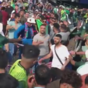 Police make arrests and investigate footage of fans fighting at Cricket World Cup