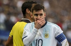 Messi slams 'corruption' in South American football after being sent off in Copa America