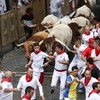 Two Americans and a Spaniard gored during Pamplona bull-running