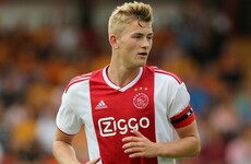 Ajax's De Ligt has agreement with Juventus, agent confirms