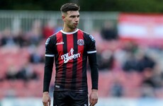 ‘I was hit over the head with a pint of Bulmers when I scored. I don't know where it came from’