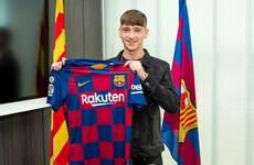 Barcelona sign former Ireland underage international from West Brom