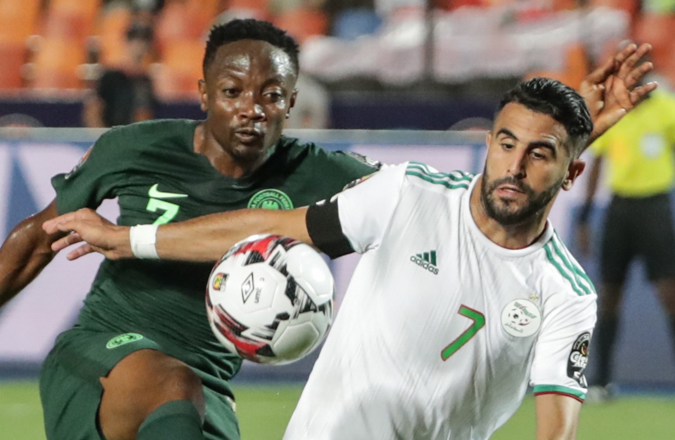 Man City's Mahrez hits late winner to send Algeria into Africa Cup of ...