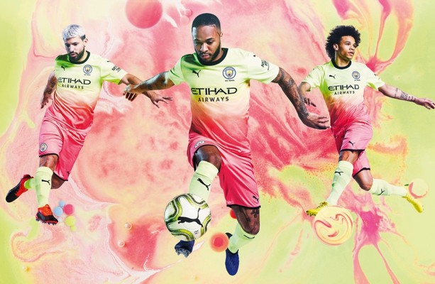 Man City Release Bright Yellow And Pink Kit Ahead Of The New Season