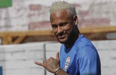 Neymar shows up for PSG training a week late