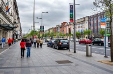 There are plans for the installation of four bus shelters along Dublin's O'Connell Street