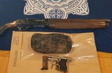 Two firearms and ammunition found by gardaí after search of two cars in Dublin