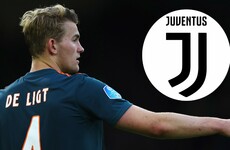 Juventus make De Ligt world's most expensive defender