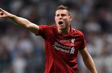 Klopp thankful for Milner's 'dirty' Liverpool team talks