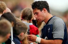 Ireland 'really happy' with Carbery's progress as Sexton sits out