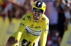 Home hero Alaphilippe stuns Thomas in Tour time-trial and extends overall lead