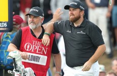Shane Lowry shoots 63 to take four-shot lead into final round of The Open