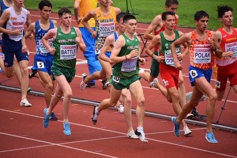 The Cork runner in action in Sweden. 