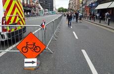 Traffic-free measures at Dublin's College Green to be reviewed after security barriers draw complaints