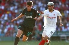 Liverpool-Sevilla friendly marred by horrible challenge as Reds lose