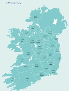 Where in the country are the most personal injury claims awarded?