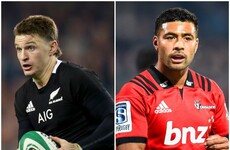 Barrett moves to 15 as All Blacks bring in Crusaders star Mo'unga at 10