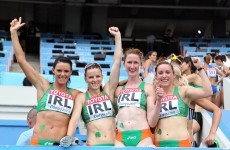 Ireland women's team finish second in 4x400m relay