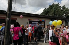 'What do we want? Davy out' - Protest held outside Hyde and Seek creche